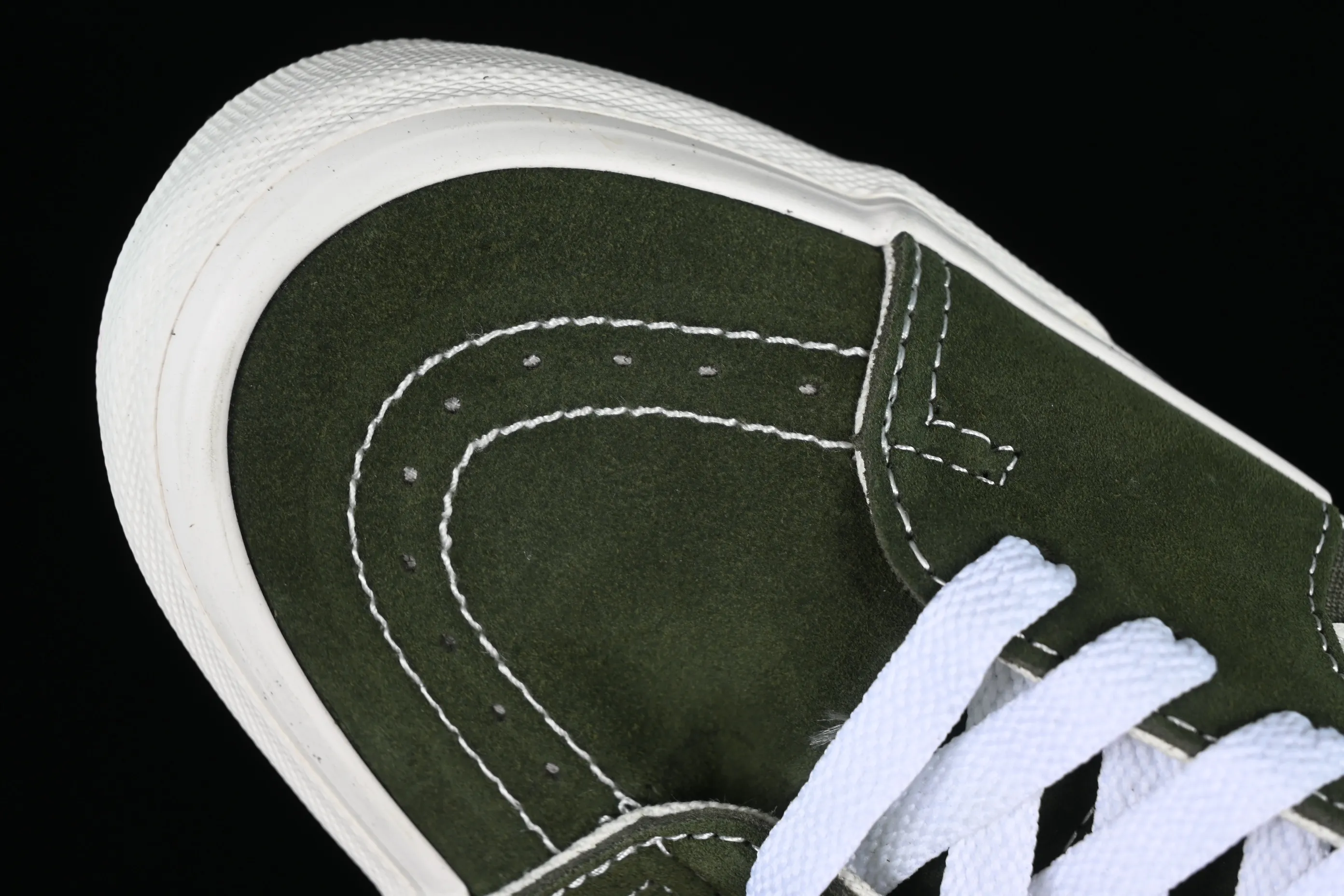 All categories Vans Vans series Vans Hi Vans high-top Vans SK8-Hi VR3 olive green Vans official Anaheim high-end branch high-top casual sneakers VN0005UN50K